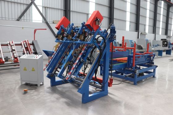 Semi Automatic American Pallet Nailing Machine Stringer Pallet Making Machine