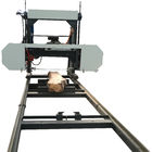 Diesel Horizontal Portable Band Saw Machine For Cutting Tree Trunk