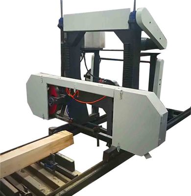 Horizontal band saw machine for wood cutting,portable saw mill,wood working machine