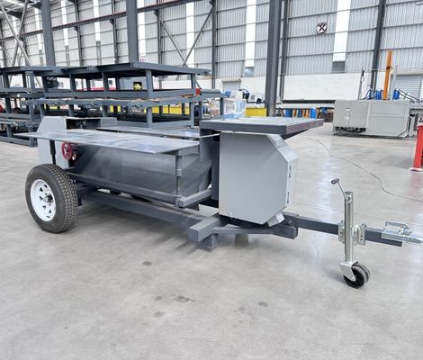 Mobile Wood Pallet Dismantling Sawmill Wood Tray Pallet Cutting Splitting Recycling Machine