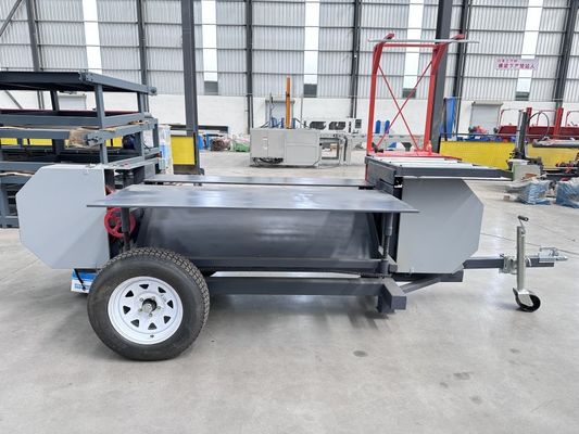 Mobile Wood Pallet Dismantling Sawmill Wood Tray Pallet Cutting Splitting Recycling Machine