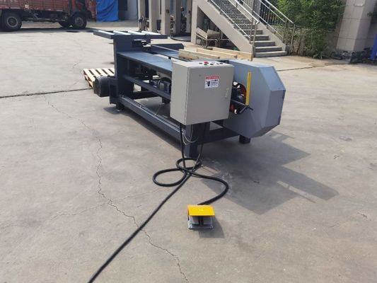 Mobile Wood Pallet Dismantling Sawmill Wood Tray Pallet Cutting Splitting Recycling Machine
