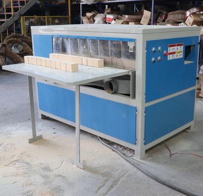 Automatic Industrial Wood Block Cutter Cutting Machine Production Line Woodworking Cutting Pier Machine