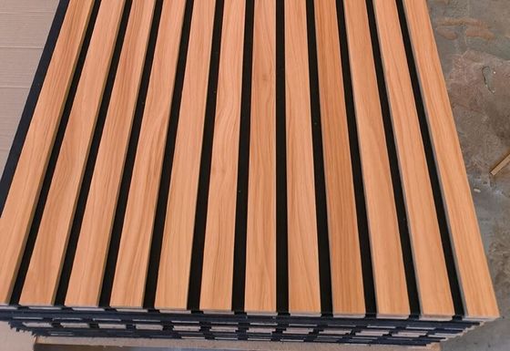 MDF Wall Panel Ceiling Sound Proof Customized 2400-3000mm Acoustic Panel Nailing Machine