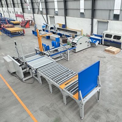 Automatic Wood Stacking Machine Wood Plank Palletizer Woodworking Timber Stacker