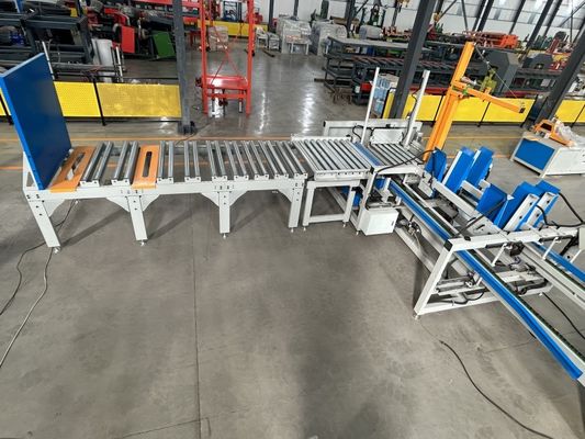 Automatic Wood Stacking Machine Wood Plank Palletizer Woodworking Timber Stacker