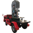 Mobile type diesel portable sawmill wood log cutting machinery /Vertical Cutting bandsaw