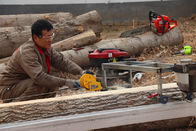 Forest Tree Cutting Machine Ultra Portable Chainsaw Petrol Engine Chain sawmill