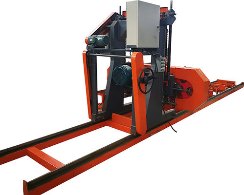 woodworking machinery Mobile horizontal wood cutting portable sawmill