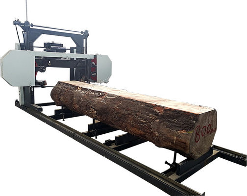 woodworking machinery Mobile horizontal wood cutting portable sawmill