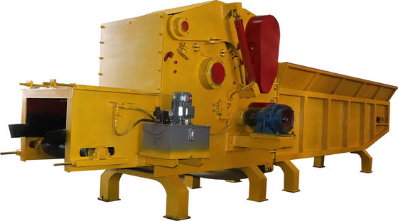 Pallet shredder crusher drum wood chipper for sale, mobile chipper machine