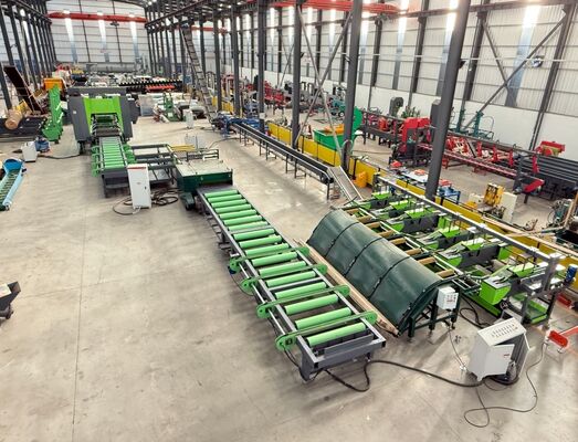 Heavy-Duty Horizontal Hydraulic Band Sawmill Complete sawing line SW1200PRO
