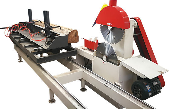 Round Log Cutting Circular Sawmill Sliding Table Saw Machines