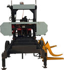 Portable horizontal band saw mill woodworking machinery band saw,diesel portable sawmill