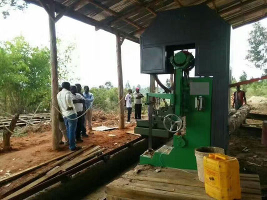 Big log cutting used Vertical bandsaw Mills Machine with Automatic CNC Carriage