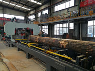 Hydraulic Horizontal Band Saw Log Cutting Sawmill, Automatic large bandsaw mill