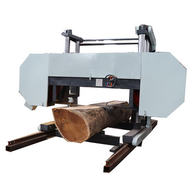 55 KW Electric Powered 100 " Heavy Duty Large Wood Cutting Band Saw Sawmill Machine