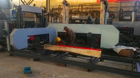 Portable Sawmill with Trailer Mobile Log Band Sawmill, Hydraulic Saw Mills,Portable Wood Bandsaw Sawmill