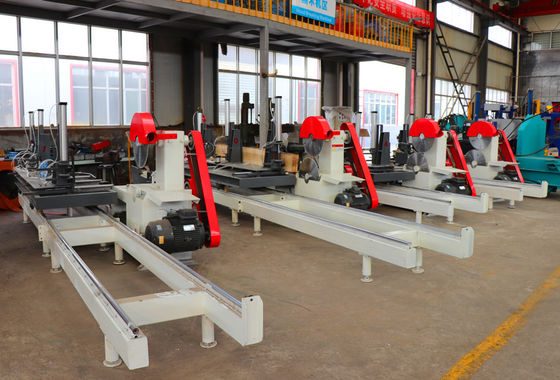 Twin blades circular table saw for woodworking,Automatic circular blade wood sawmill machine