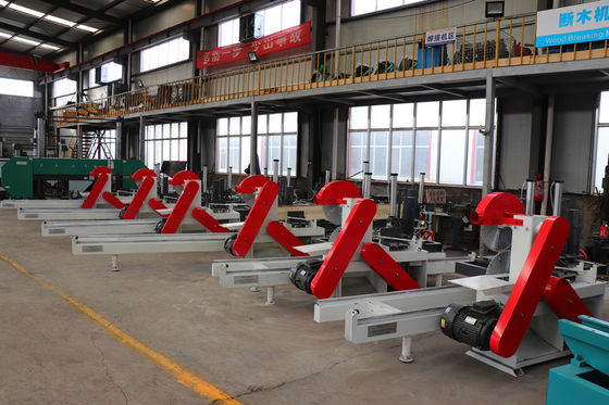 Computer automatic Twin Blades Circular Saw /Wood Sliading Table Circular Sawmill Machine