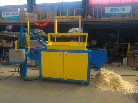 1500kgs Per Hour High Capacity Beech Wood Log Shaving Machine For Horse Bedding