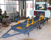 Hydraulic Portable sawmill, Diesel power, Full Hydraulic to Cut 36 round log 20 ft. long