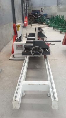 Round Log Cutting Circular Sawmill Sliding Table Saw Machines