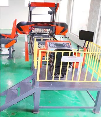 Hydraulic automatic cnc bandsaw machine, Wood band saw horizontal sawmills