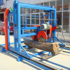 DS1300 double swing blade sawmill with tungsten carbide tipped circular saw blade