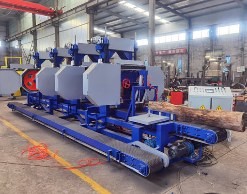 Multiple Head Horizontal Band Resaw Machine, 6heads Multi Heads Resaw Sawmill for sale