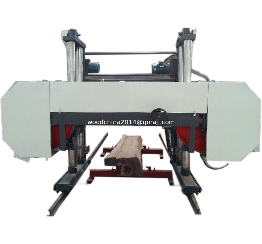 Automatic Sawmill for Large Logs, Horizontal Band Saw Mill Heavy Duty Machine