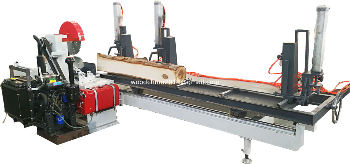 wood cutting machine log circular sawmill timber processing machine