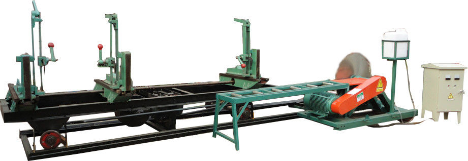 Cheap Cutting Large Wood Circular Sawmill with Log Carriage For Selling