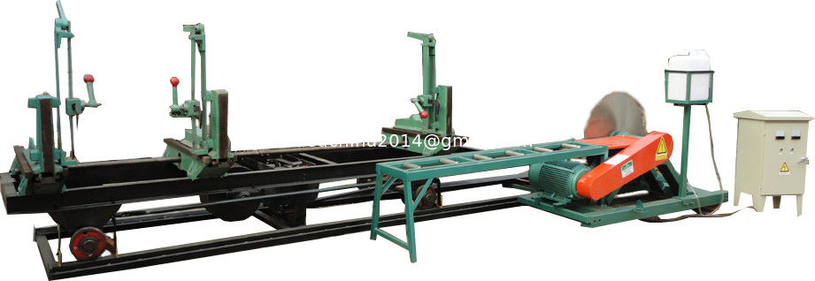 Woodworking Log cutting Automatic  Circular Saw Mill Machine with Log Carriage
