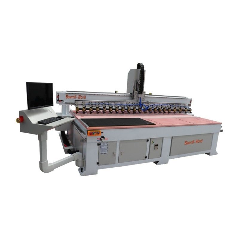 SHDJ3000 Wide Grooved Acoustic Panel Nailing Machine for Wood Slat Wall Panel Production