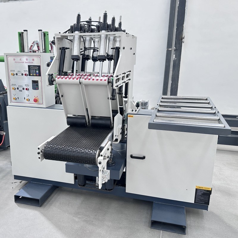Wood Cutting Band Sawmill Horizontal Precision Band ReSaw Bottom Cutting Saw Machine