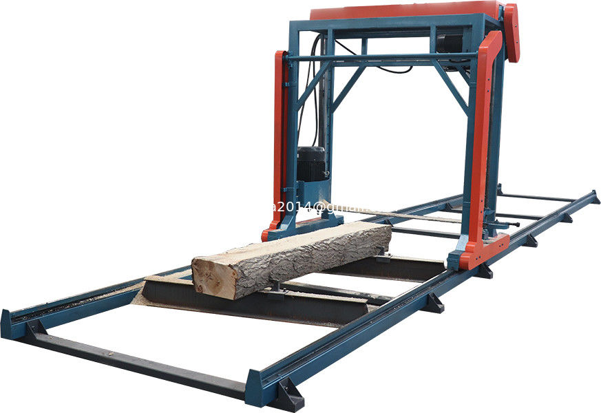 Forestry Chain Saw Mill Machine, horizontal cutting electrical chainsaw mill portable