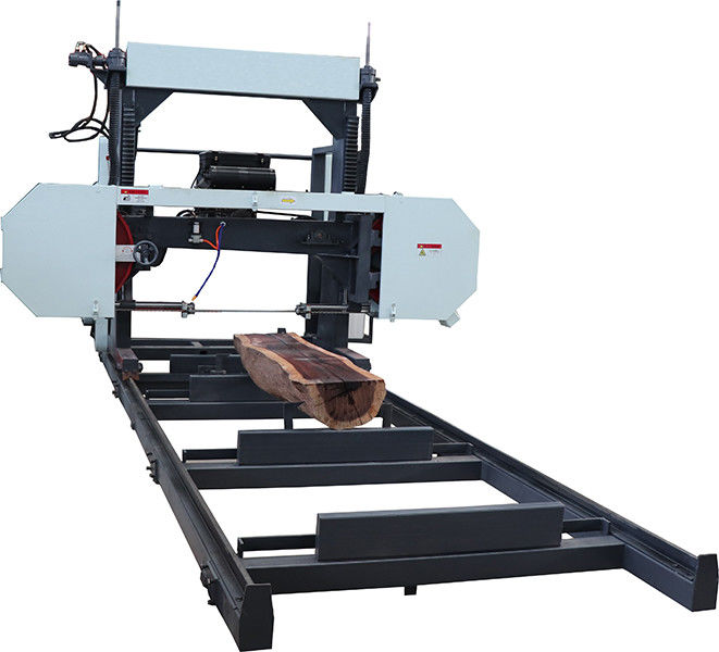 MJ1600 Portable Diesel Sawmill Portable Band Saw Mill Horizontal Bandsaw For Wood
