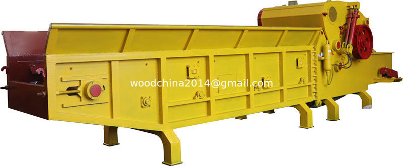 Tree Cutting Machine Price Industrial Wood Chipper Machine with feeding conveyor