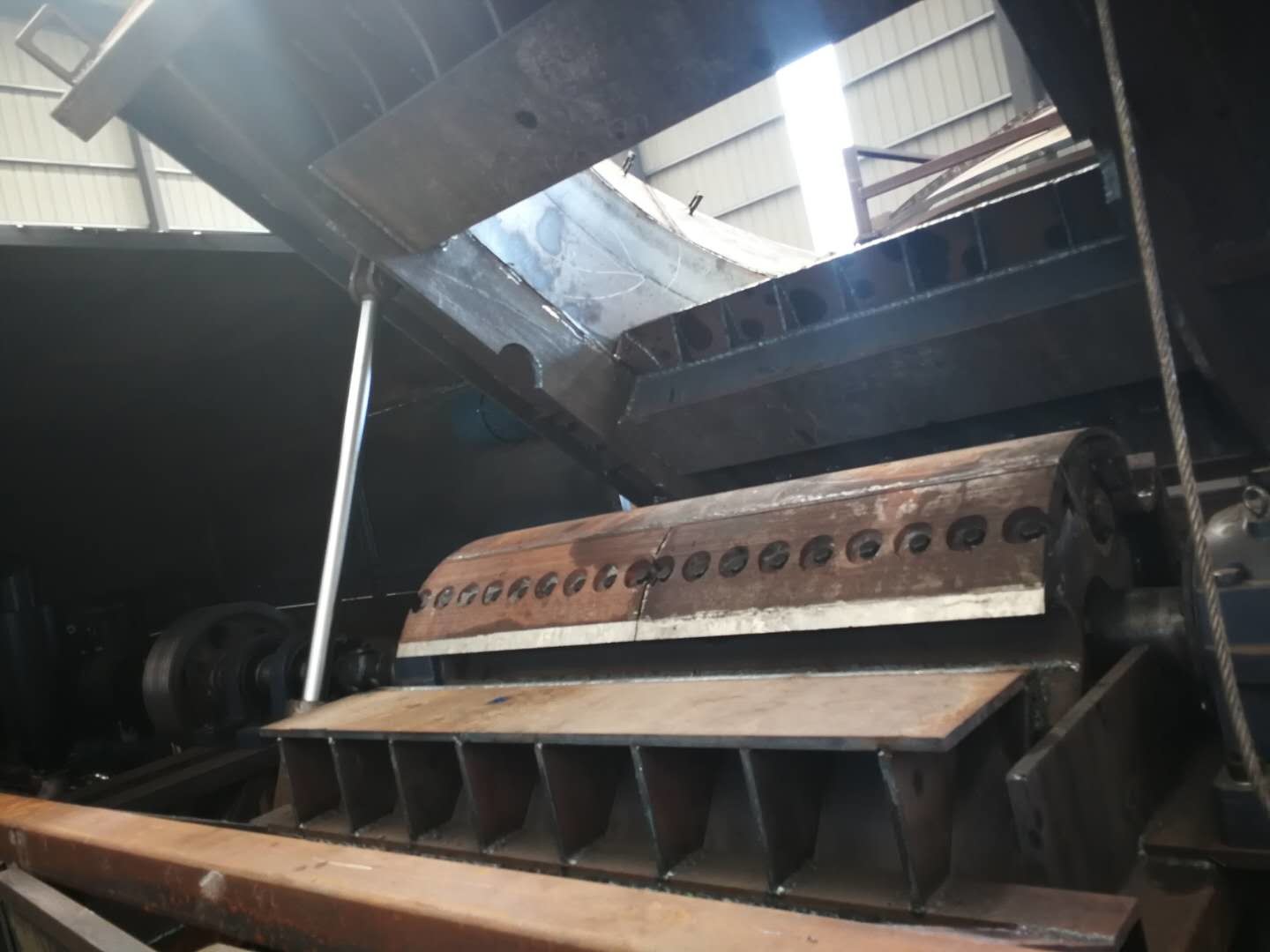 Wood Chipper Tub Grinder, Large Roots Shredder Wood Chipper with