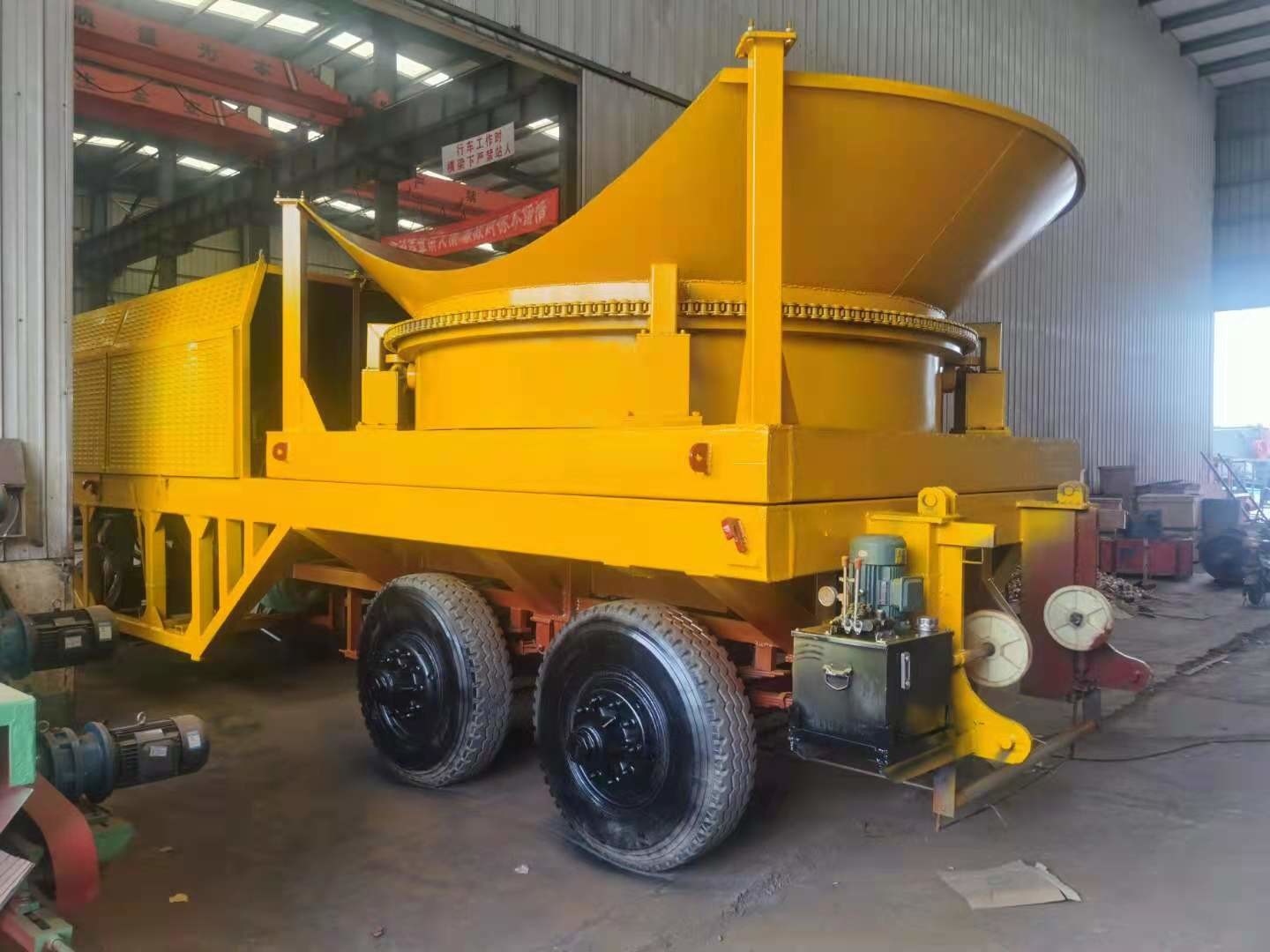 Wood Chipper Tub Grinder, Large Roots Shredder Wood Chipper with