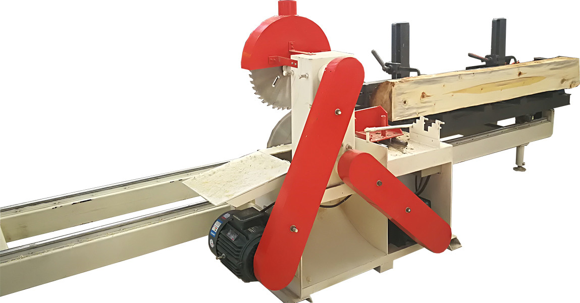 Double Circular Blades Plank Making Sawmill Machine Wood Log Saw