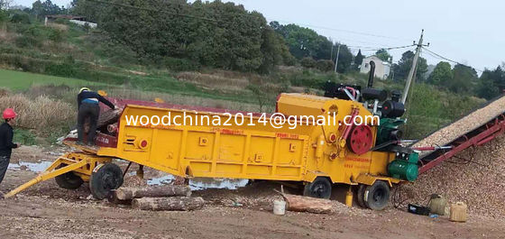 Good Price Large Capacity Wood Pallet Grinder Tree Branch Crusher Machine Machinery Wood Chipper