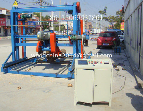 popular!!! DS1300 double blades cutting angle circular sawmill well sold in Suriname market