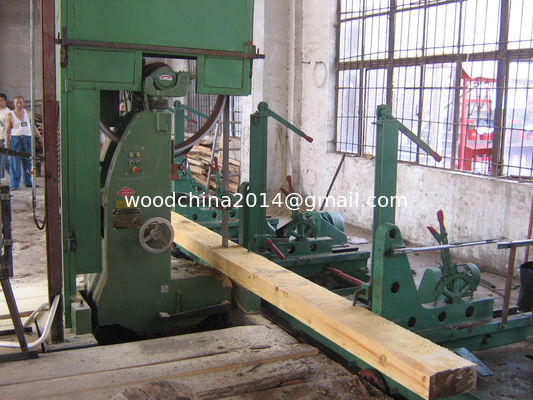 MJ3210 Vertical Woodworking Bandsaw Mill With Electric Log Carriage
