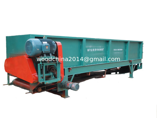 China quality tree bark peeling machine / pine wood debarker machine with single roller or double rollers