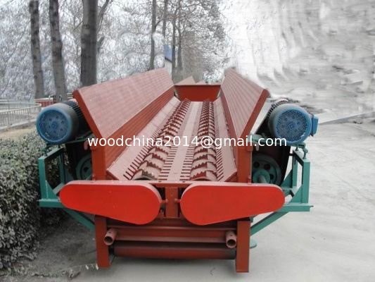 Round logs stripping machine / wood debarker / log skin peeling machine