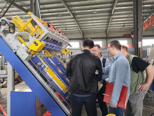 Euro Wood Pallet Nailing Machine, Pallet Machine Wood Pallet Making Machine with 3 nail guns