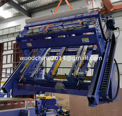 Automatic Wood Pallet Making Machine, Pallet Nailing Machine with automatic palletizer, wood pallet production line