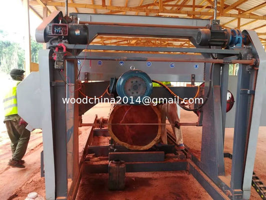 60 Inch 1600mm Wood Portable Sawmill Machine For Cutting Tree Trunk